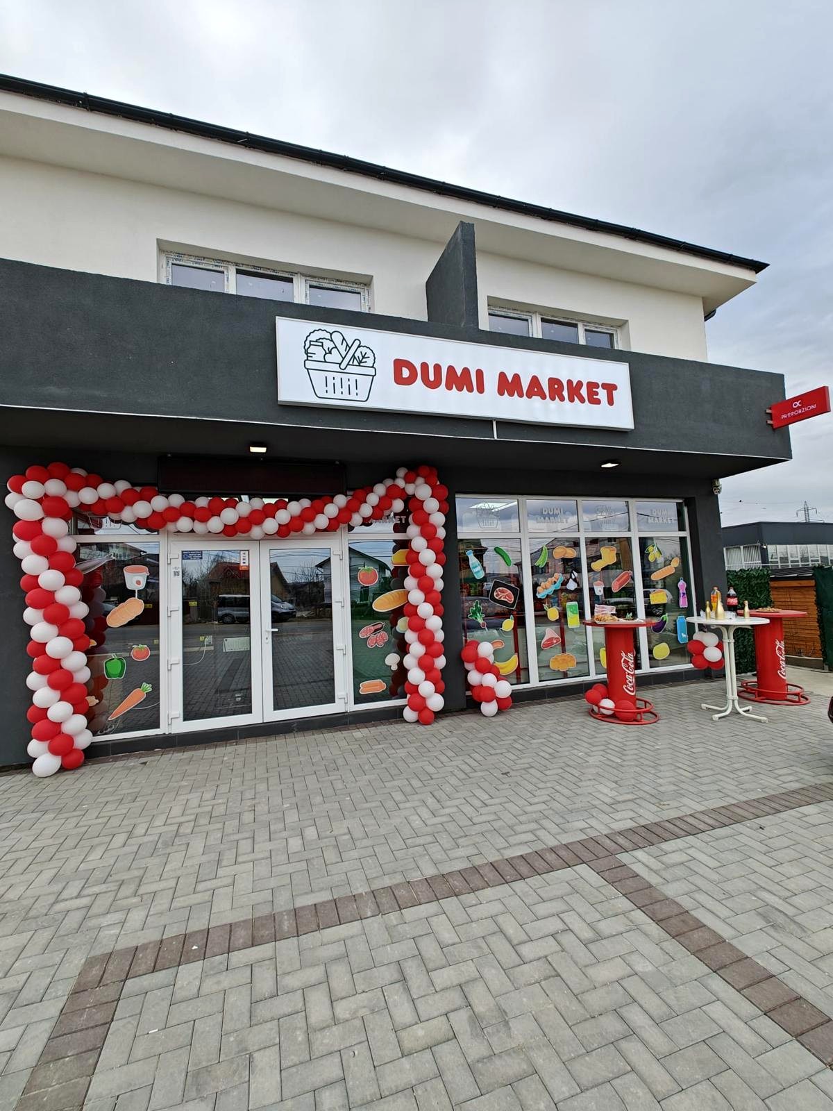 Fațada DUMI MARKET